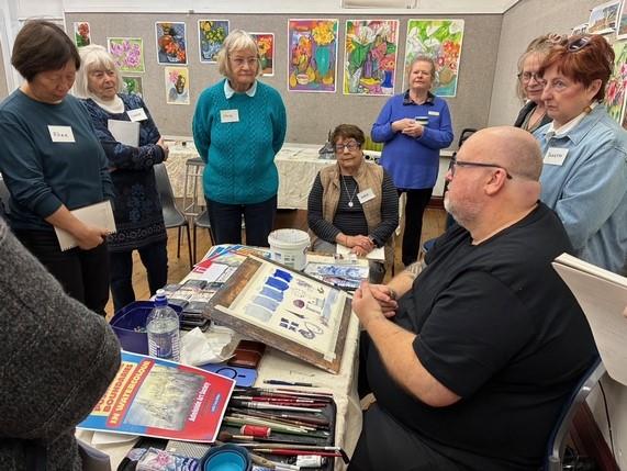 TONY WHITE WATERCOLOUR WORKSHOP